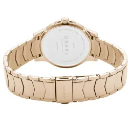 OBAKU V261LEVNSV Jasmin Coffee Analog Watch for Women image 2