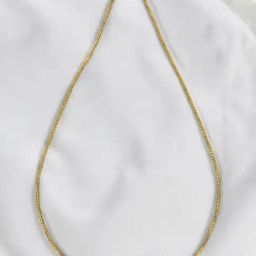 Sri Jagdamba Pearls 22k Uma Plain Gold Chain-picture-6