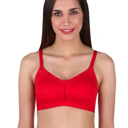 Candyskin Red Non Wired Non Padded T-Shirt Bra image 1