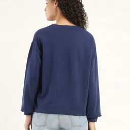 Levi's Navy Regular fit Printed Sweatshirt image 2