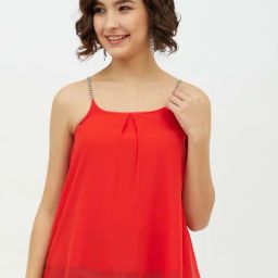 StyleStone Red Spaghetti Top-picture-10