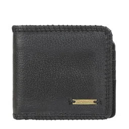 Hidesign Black Leather  Bi-Fold Wallet for Men image 2
