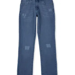 Gini & Jony Boys Blue Regular Fit Jeans-picture-33