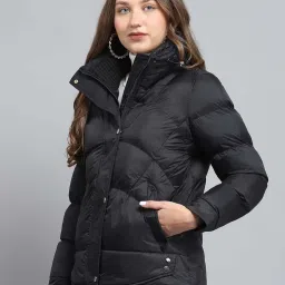 Monte Carlo Black Quilted Regular Fit Jacket image 2