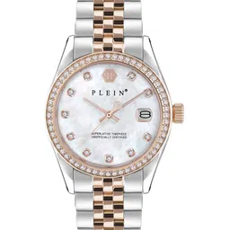 PHILIPP PLEIN Women Brass Embellished Dial & Stainless Steel Bracelet Analogue Watch-picture-48