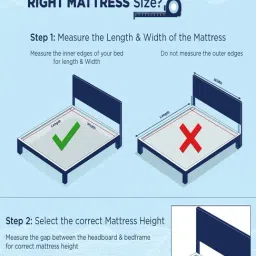 The Sleep Company SmartGrid Double Size Bed Back Pain Relief Orthopedic Mattress - 8 inches image 2