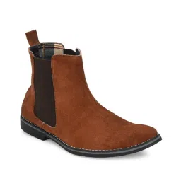 Eego Italy Men's Tan Chelsea Boots image 2