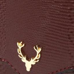 Allen Solly Maroon Clutch image 5