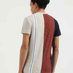 United Colors Of Benetton Multicolored Pure Cotton Regular Fit Striped T-Shirts image 2