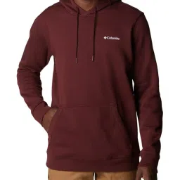 Columbia Men Purple CSC Basic Logo II Hoodie image 1