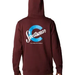 Columbia Men Purple CSC Basic Logo II Hoodie image 2