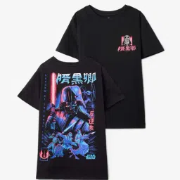 The Souled Store Boys Black Cotton Printed Disney T-Shirts-picture-40