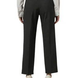 Allen Solly Grey Regular Fit Trousers image 2
