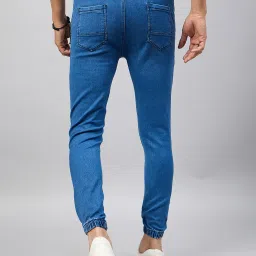 Club York Blue Regular Fit Lightly Washed Jogger Jeans image 2