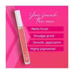 MyGlamm LIT Liquid Matte Lipstick Riff -raff - 3 ml image 4