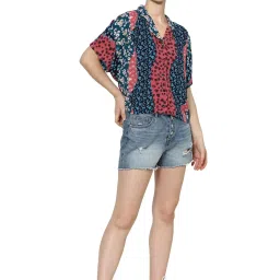 Only Multicolor Floral Print Shirt image 4