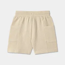 R&B Boys Beige Cotton Shorts image 2