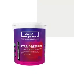 ADMIRE PAINTS STAR PREMIUM Exterior Acrylic Emulsion 20 L Capacity Biennale White-picture-15
