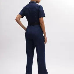 Iconic Navy Maxi Jumpsuit image 2