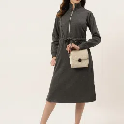 BRINNS Grey Midi Dress image 4
