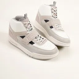 WROGN Men Colourblocked Round Toe Sneakers-picture-39