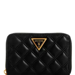 GUESS Black GIULLY Zip Around Quilted Medium Wallet-picture-11