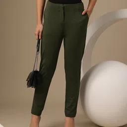 Chemistry Women High-Rise Pleated Trousers-image-27