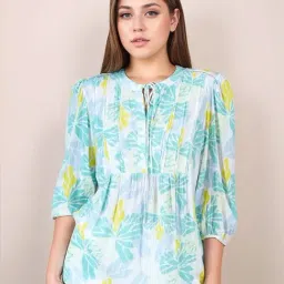 Zink London Multicolor Loose Fit Printed Top-picture-33