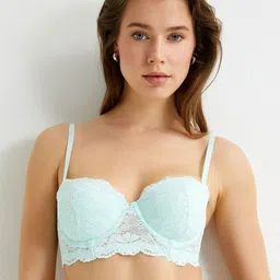 Koton Floral Bra Medium Coverage Underwired-picture-15