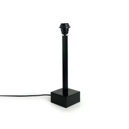 ExclusiveLane 'Greyed Chevrons' Handcrafted Table Lamp In Iron (18 Inch) image 5