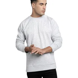 Red Tape Light Grey Round Neck Sweatshirt image 1