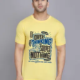 TEEFOX Typography Printed Long Sleeves Regular Fit Cotton T-shirt-picture-35