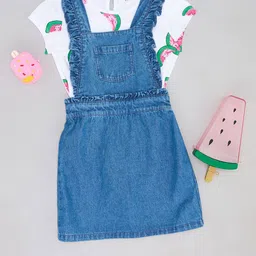 Pantaloons Junior Pinafore Dress image 1
