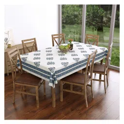Blocks of India Cotton Table Cover For Six Seater Table-image-83