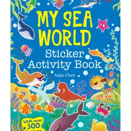 om books international My Sea World Sticker Activity Book, English-picture-19