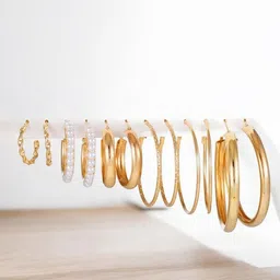 fabula Contemporary Hoop Earrings-picture-38