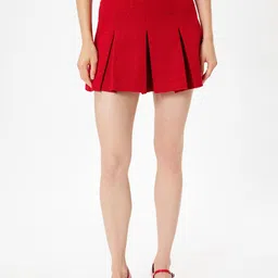 Koton Women A-Line Flared Mini Skirts-picture-14