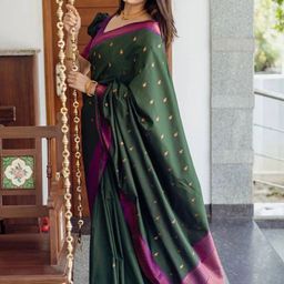 Moda Rapido Ethnic Motifs Printed Zari Kanjeevaram Saree-picture-25