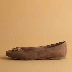 Eridani Women's Emily Camel Flat Ballets image 2