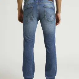 Pepe Jeans Mid Indigo Blue Cotton Slim Fit Jeans image 2