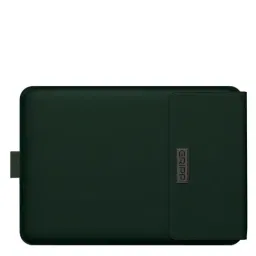 Gripp Malleable Premium Leather Multifunctional Slim Sleeve Bag Case Upto 14 Inch - Green image 3