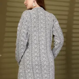 Moda Rapido Women Woollen Cardigan image 2