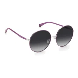 Polaroid Grey Round UV Protected Sunglasses for Women image 2