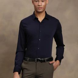 Turtle Blue Slim Fit Shirt-picture-25