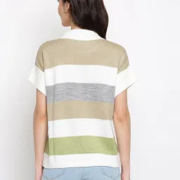 Latin Quarters Multicolor Striped Pullover image 2