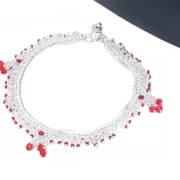 AamNa Enterprises Silver-Plated Anklet image 3