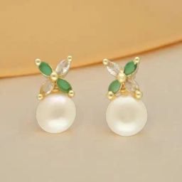 Sri Jagdamba Pearls Baheera Pearl Earrings for Women and Girls-picture-23