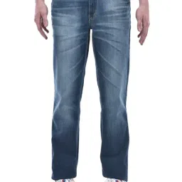 Numero Uno Mid Blue Straight Fit Jeans-picture-17