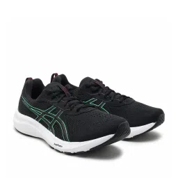 Asics Men's GEL-CONTEND 9 Black & New Leaf Running Shoes image 2