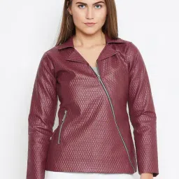 Belle Fille Red Regular Fit Jacket-picture-14